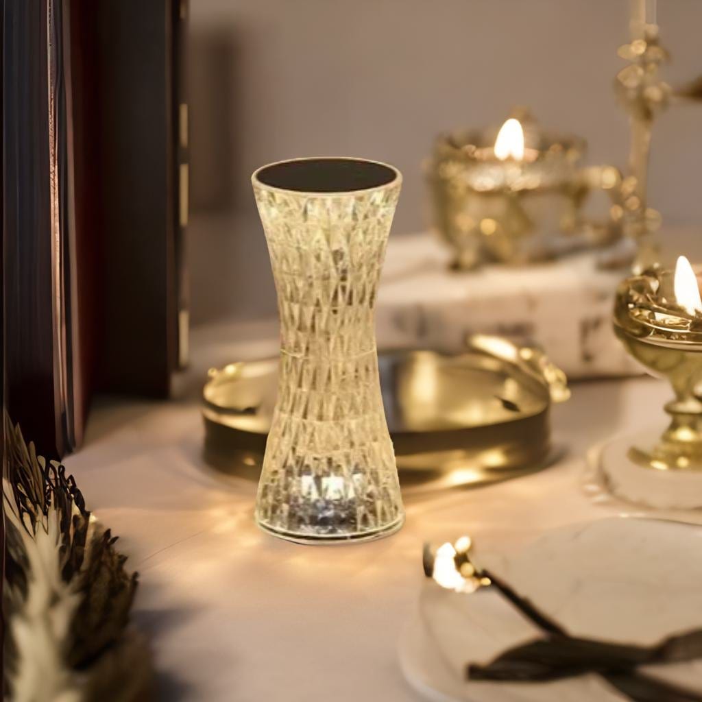 Lampe Cristal LED Originale - Cligni Au Bonheur la Lampe