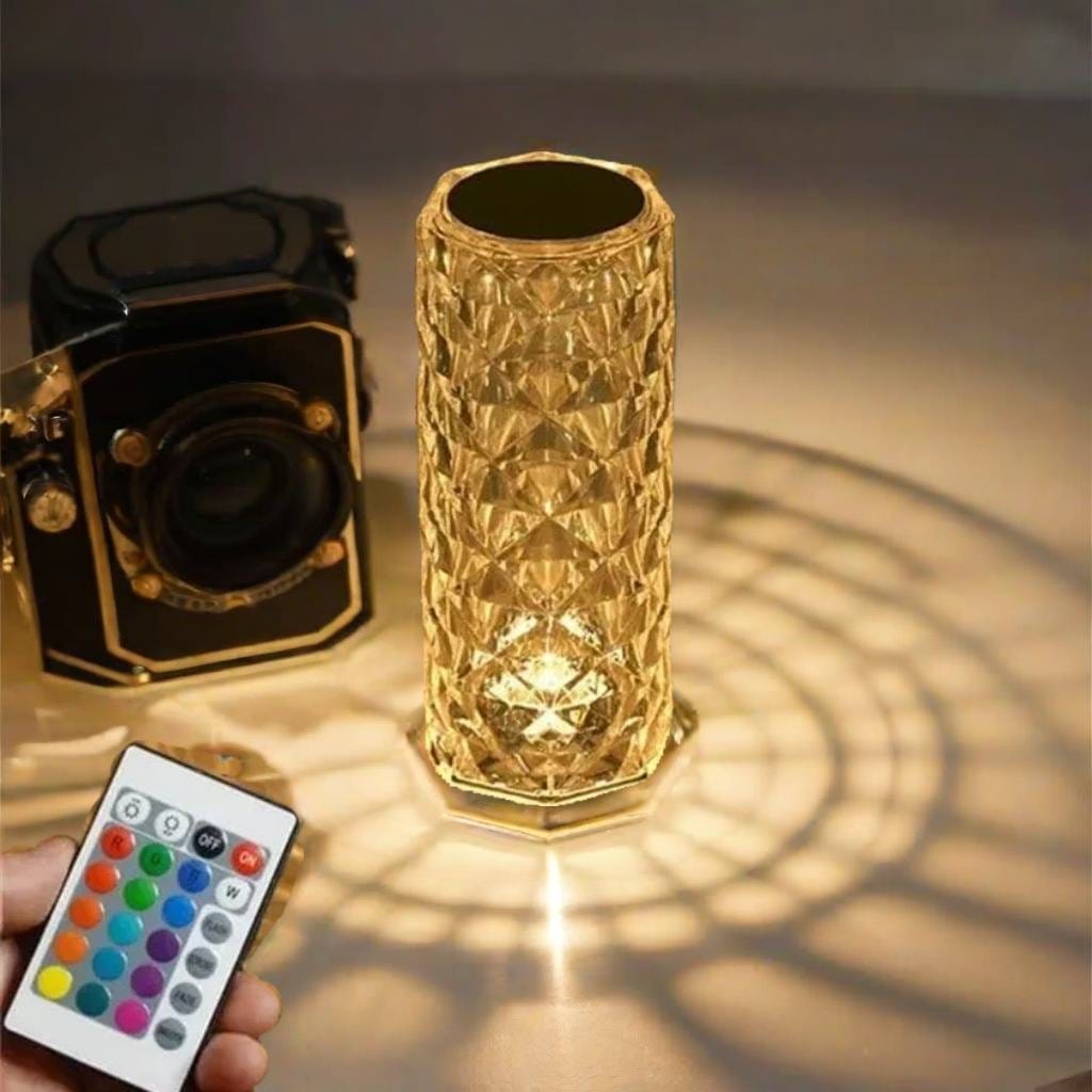 Lampe Cristal LED Originale - Cligni Au Bonheur la Lampe