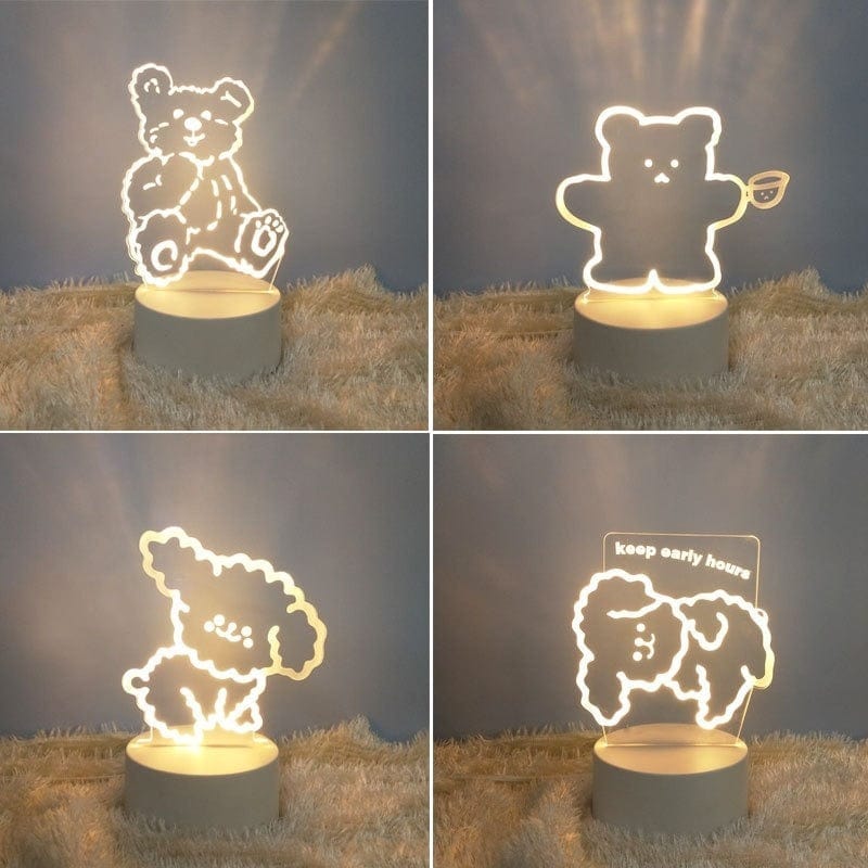 Lampe de Chevet Fille - Gamme Émojis Au Bonheur la Lampe