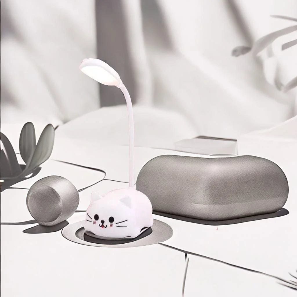 Lampe de Chevet Fille - Le Monde Rose Au Bonheur la Lampe