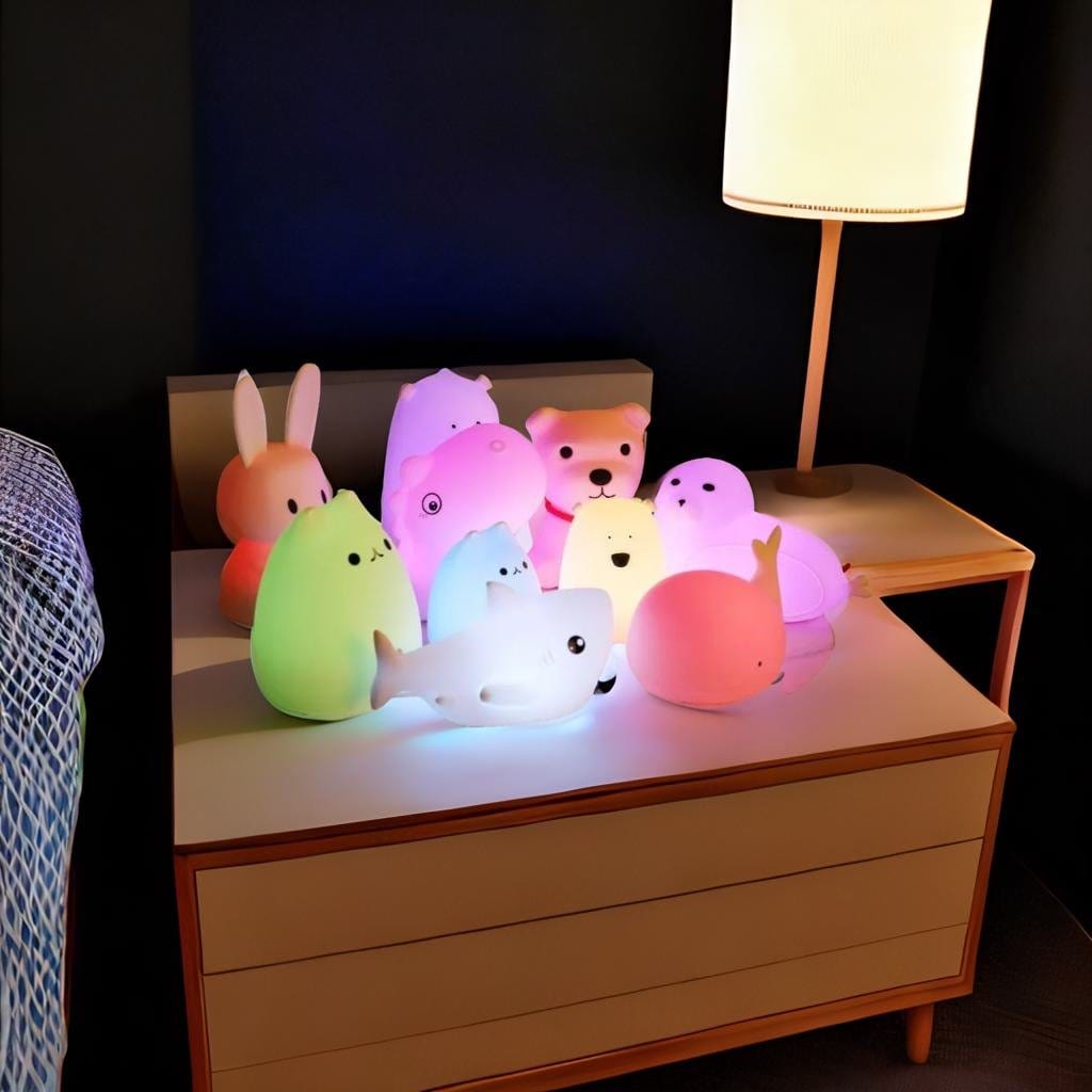 Lampe de Chevet LED - Gamme Animaux Au Bonheur la Lampe