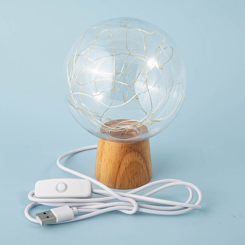 Lampe de Chevet LED Ronde - Galaxie Au Bonheur la Lampe