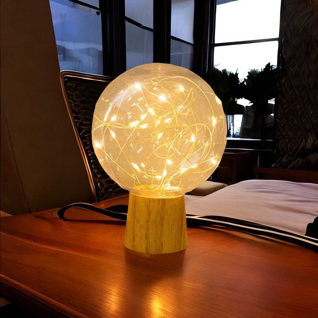 Lampe de Chevet LED Ronde - Galaxie Au Bonheur la Lampe