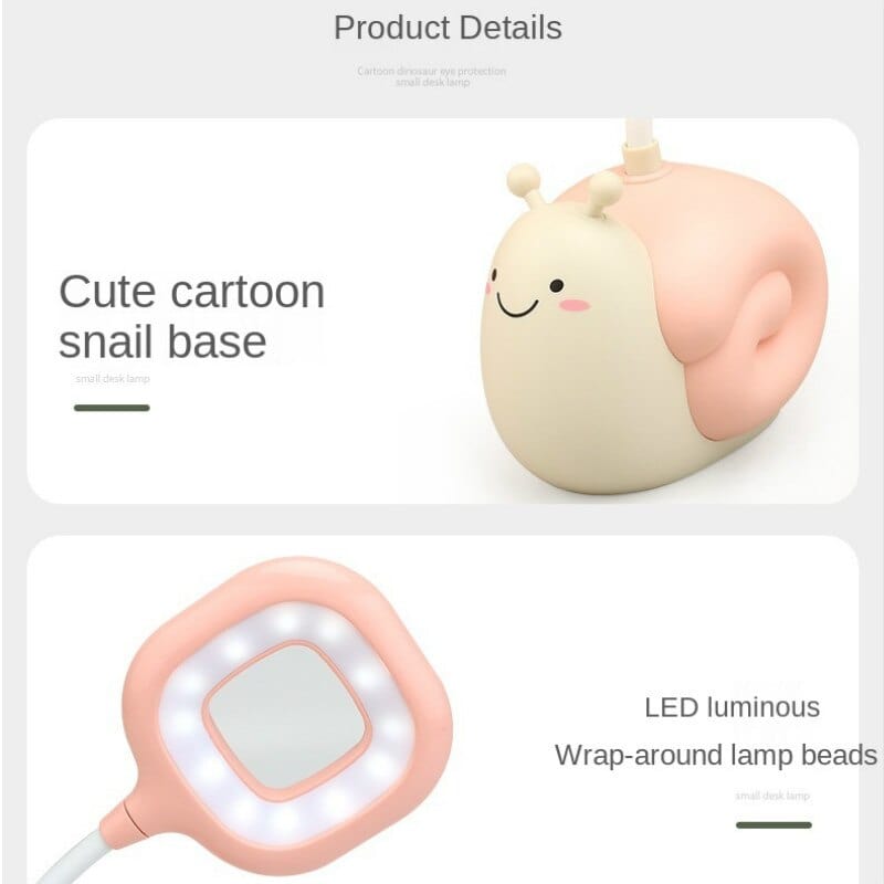 Lampe de Chevet Sans Fil - Escargot Au Bonheur la Lampe