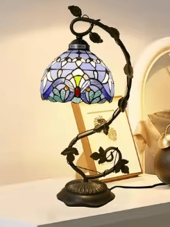 Lampe Tiffany - Branches Florales Au Bonheur la Lampe