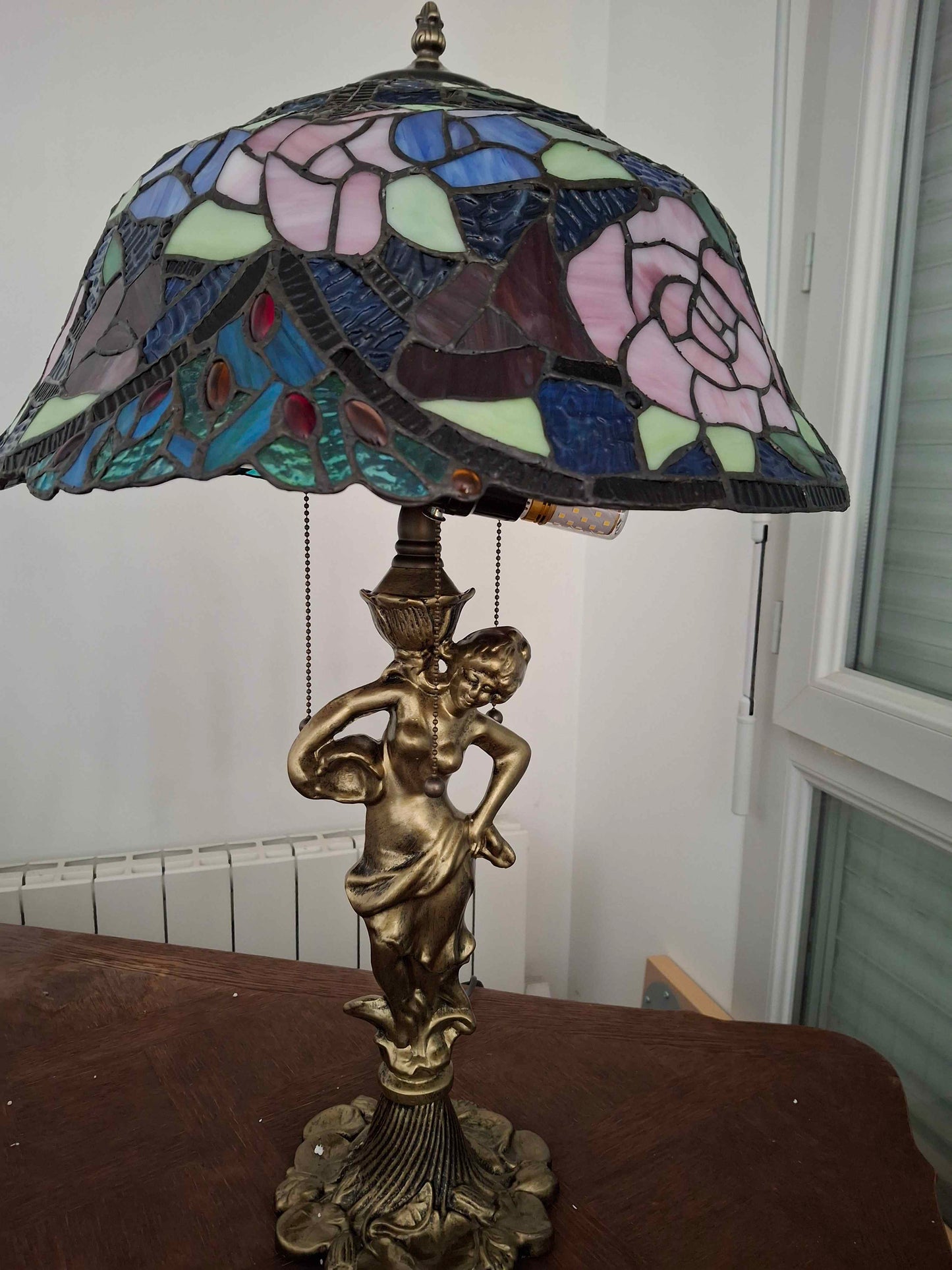 Lampe Tiffany Statumi Au Bonheur la Lampe