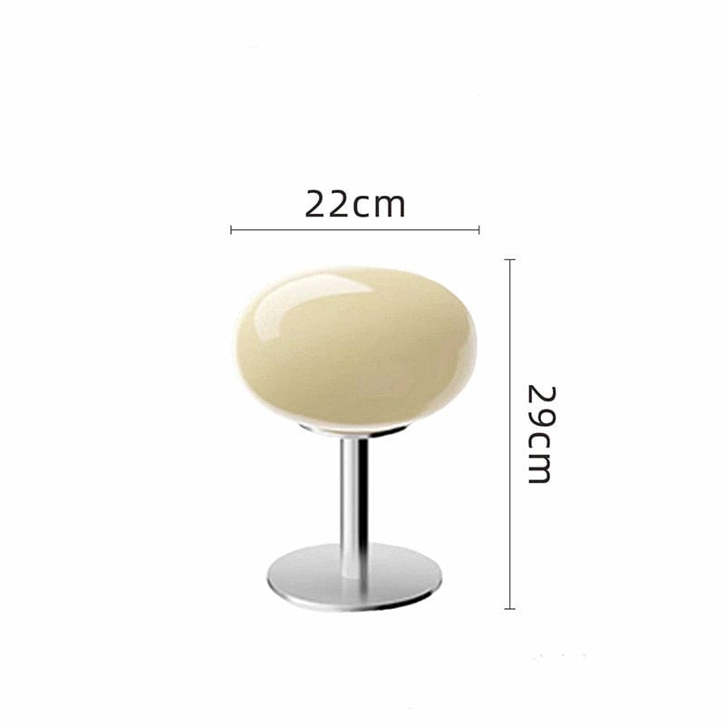 Lampe de Chevet Vintage - Brocante Lollipop Jaune Au Bonheur la Lampe