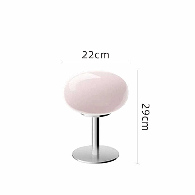 Lampe de Chevet Vintage - Brocante Lollipop Rose Au Bonheur la Lampe
