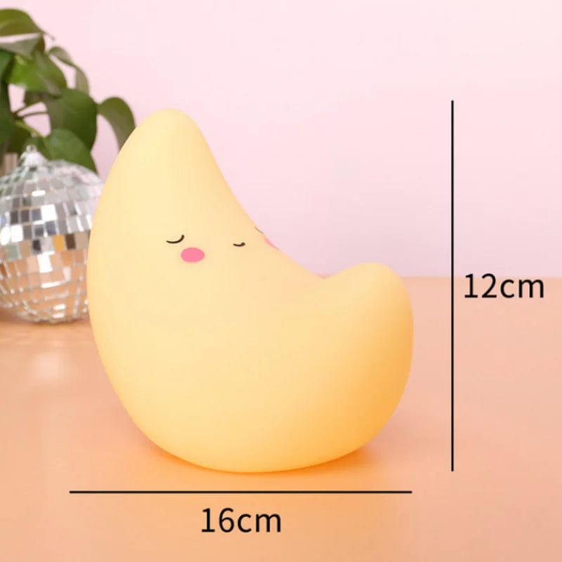 moon yellow Au Bonheur la Lampe