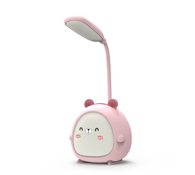 Lampe de Chevet Sans Fil - Veilleusa Ours rose Au Bonheur la Lampe