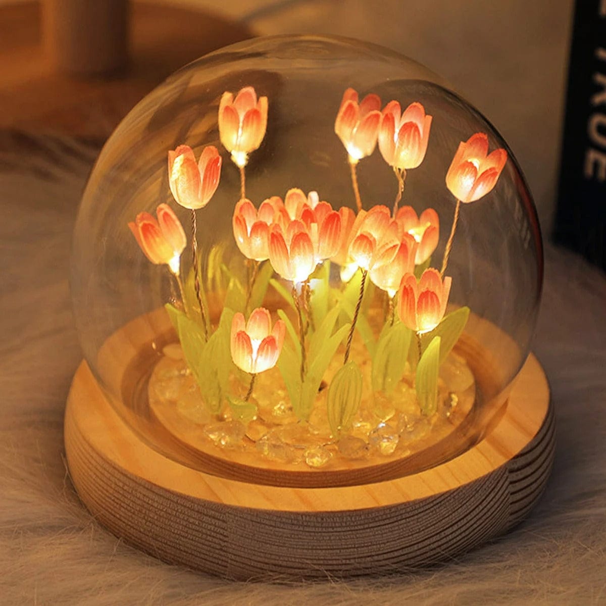 Rose Au Bonheur la Lampe