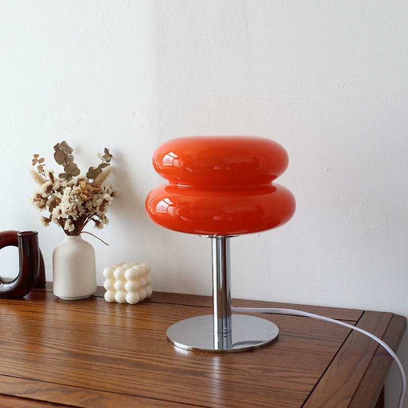Lampe de Chevet Vintage - Brocante Rouge Au Bonheur la Lampe