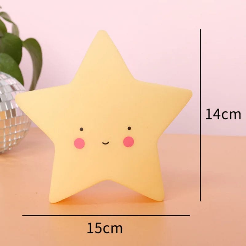 star yellow Au Bonheur la Lampe