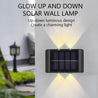 4LED solar wall lamp Au Bonheur la Lampe