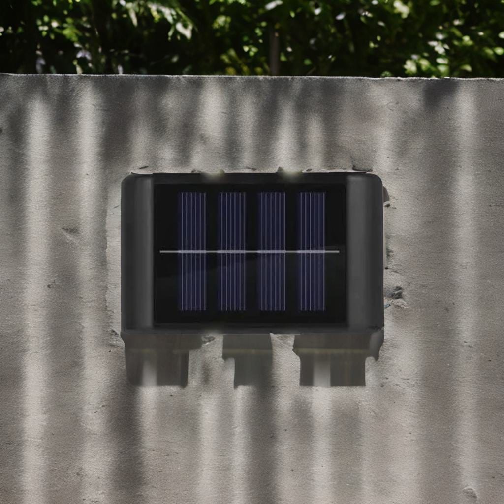 4LED solar wall lamp Au Bonheur la Lampe