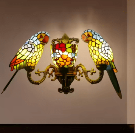 Plafonnier Tiffany Pyroma1 Au Bonheur la Lampe