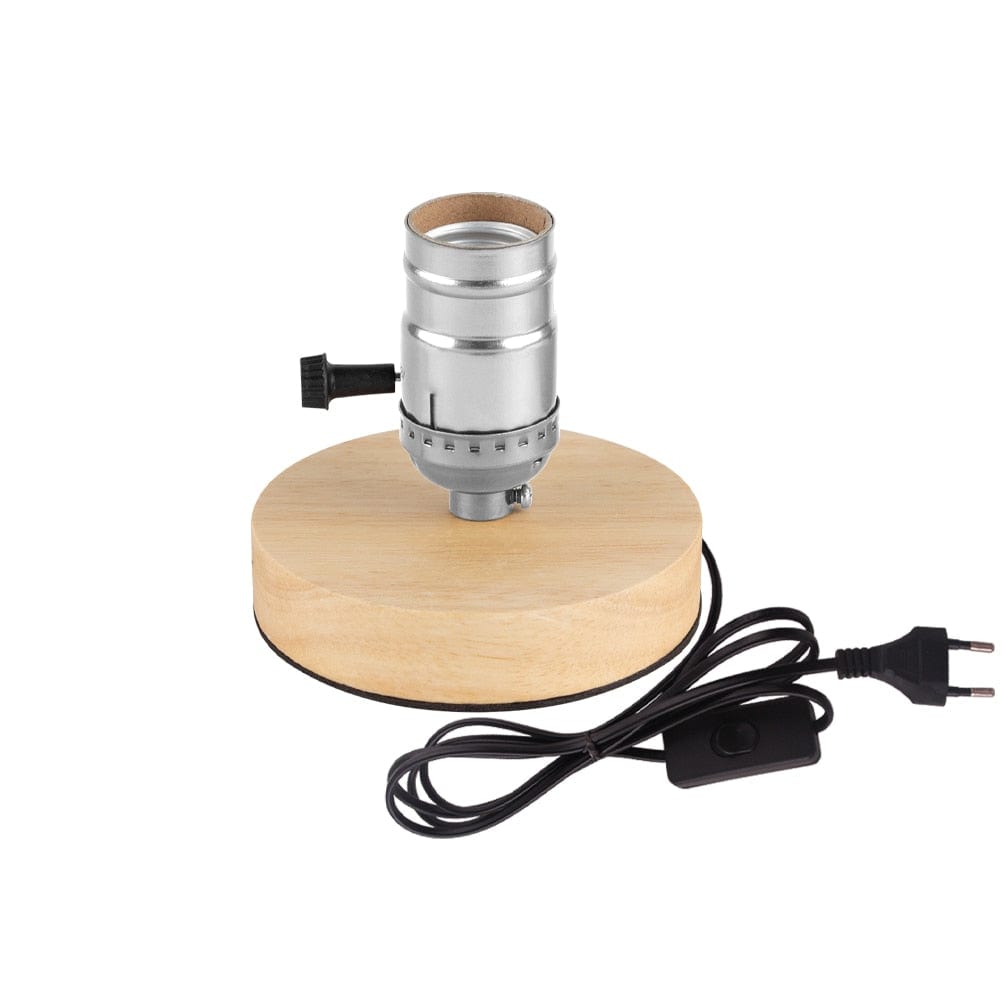 Argent Sans ampoule Au Bonheur la Lampe