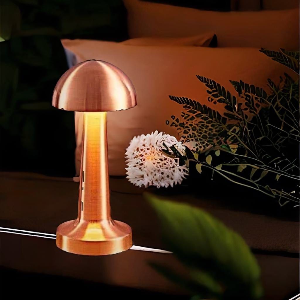 Lampe de Chevet Métal - Glamlumière B- Rose Au Bonheur la Lampe