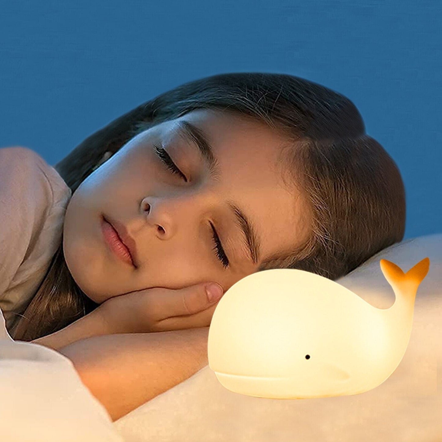 Lampes de Chevet Fille - Lapinou & Cie Baleine Au Bonheur la Lampe