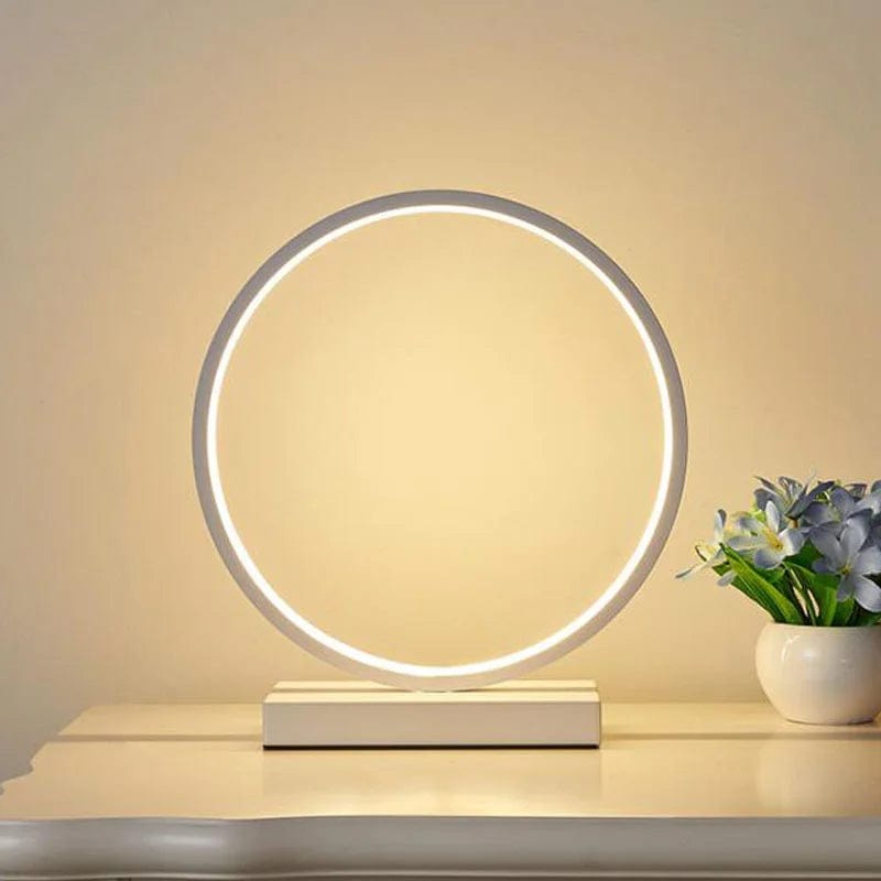 Blanc Dia 22cm Au Bonheur la Lampe