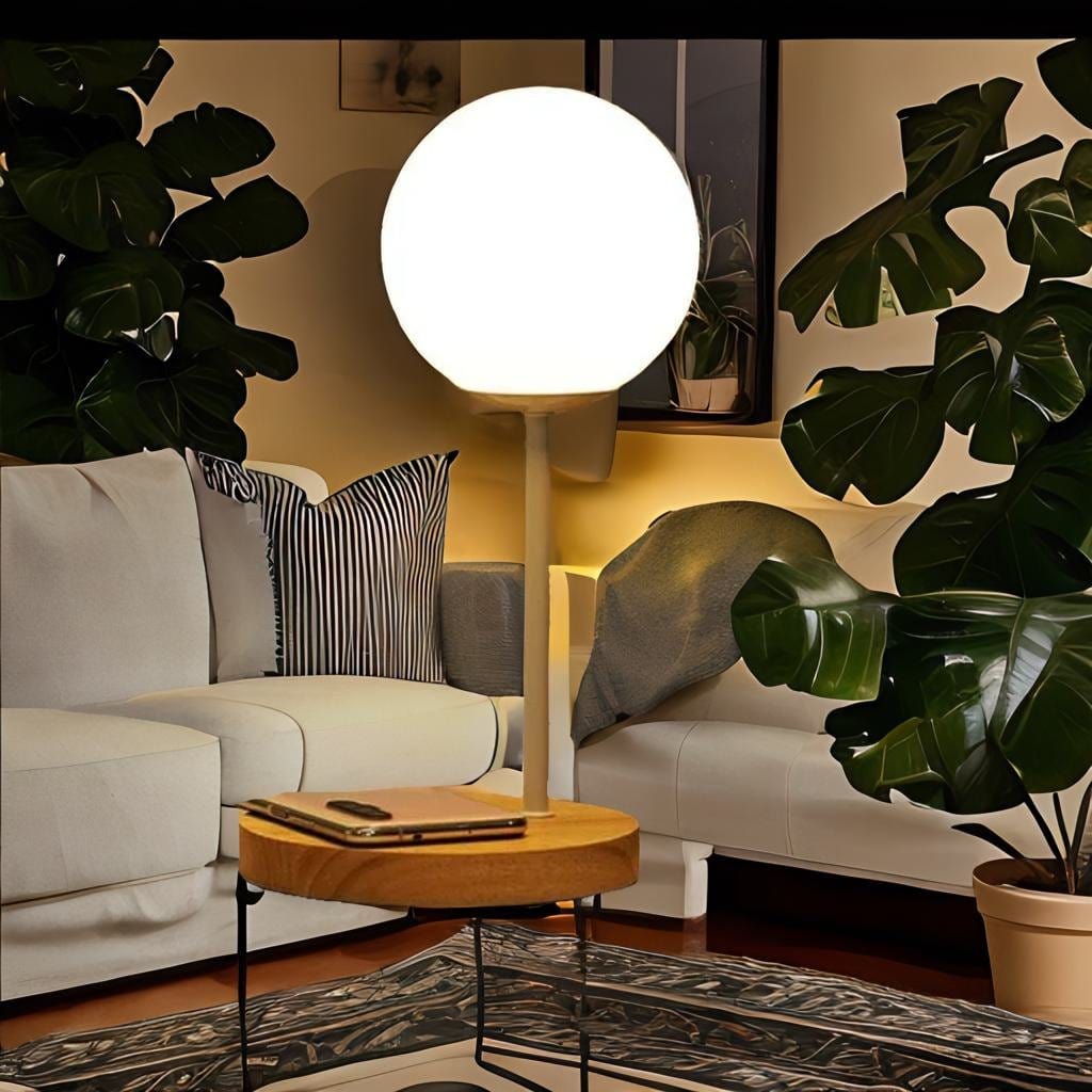 Blanc Au Bonheur la Lampe