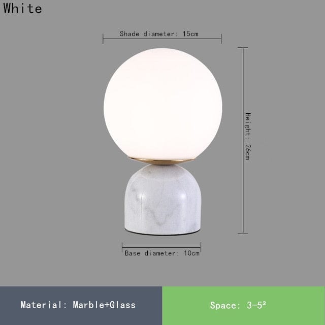 Blanc Au Bonheur la Lampe