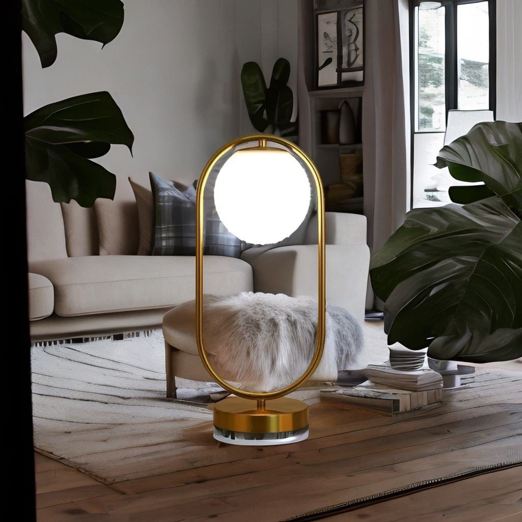 Lampe de Chevet Ronde - Sphera Chaude Au Bonheur la Lampe