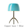 Copper and blue / Small 20x35cm Au Bonheur la Lampe