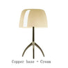 Copper and Cream / Small 20x35cm Au Bonheur la Lampe