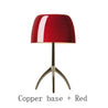 Copper and Red / Small 20x35cm Au Bonheur la Lampe