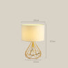 EU-Plug / Gold White Au Bonheur la Lampe