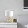 EU-Plug / Gold White Au Bonheur la Lampe