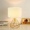 EU-Plug / Gold White Au Bonheur la Lampe