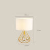 EU-Plug / Gold White Au Bonheur la Lampe