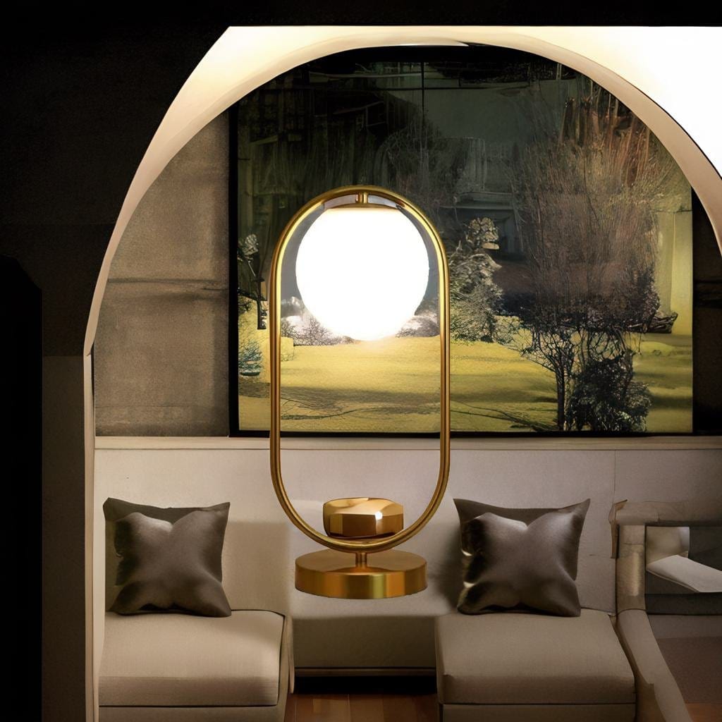 Lampe de Chevet Ronde - Sphera Froide Au Bonheur la Lampe