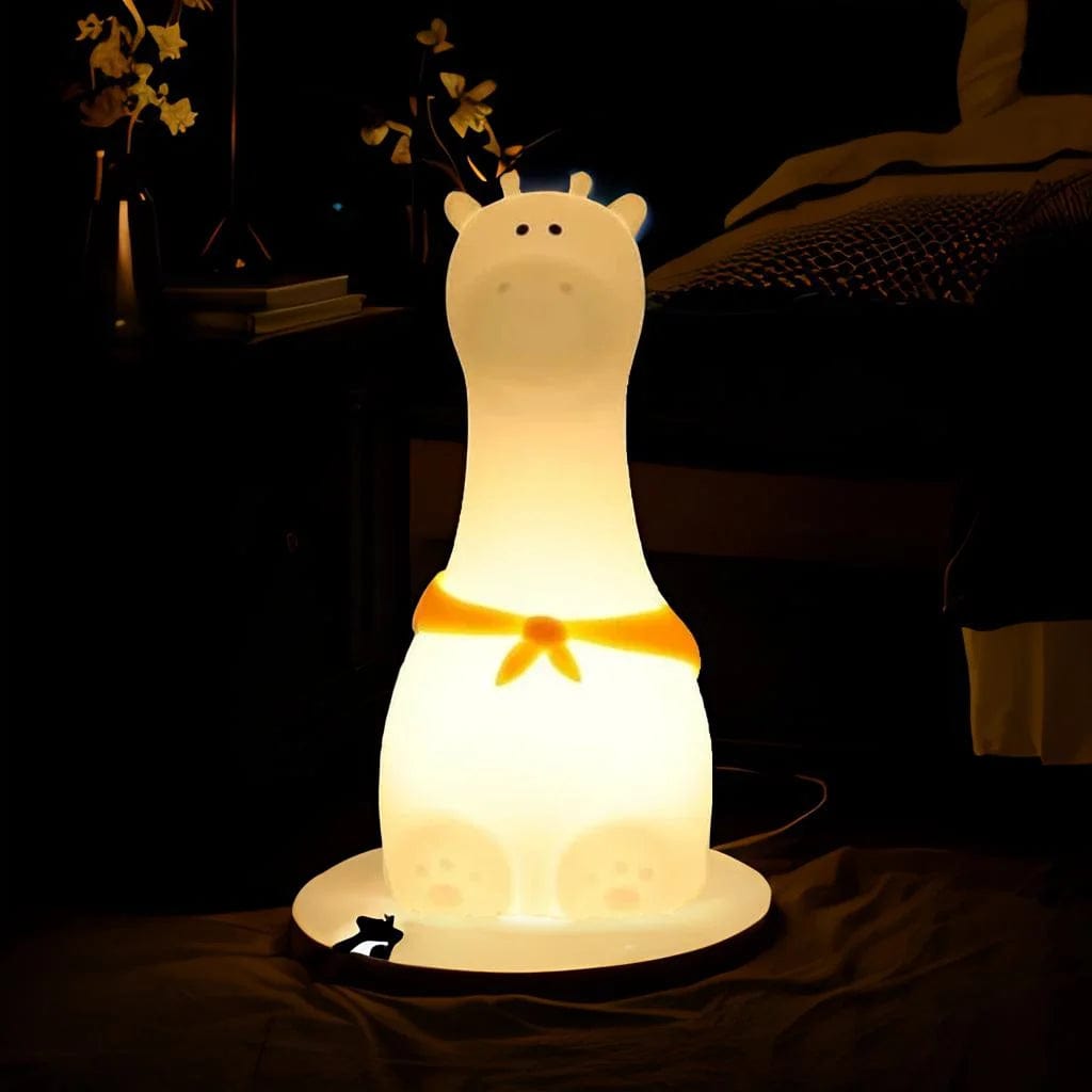 Lampe de Chevet Fille - Gamme Faune Girafe Au Bonheur la Lampe