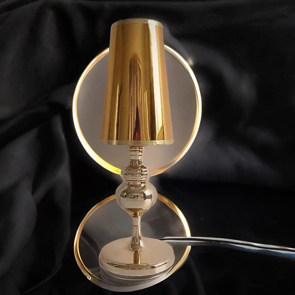 Gold / S / EU plug Au Bonheur la Lampe