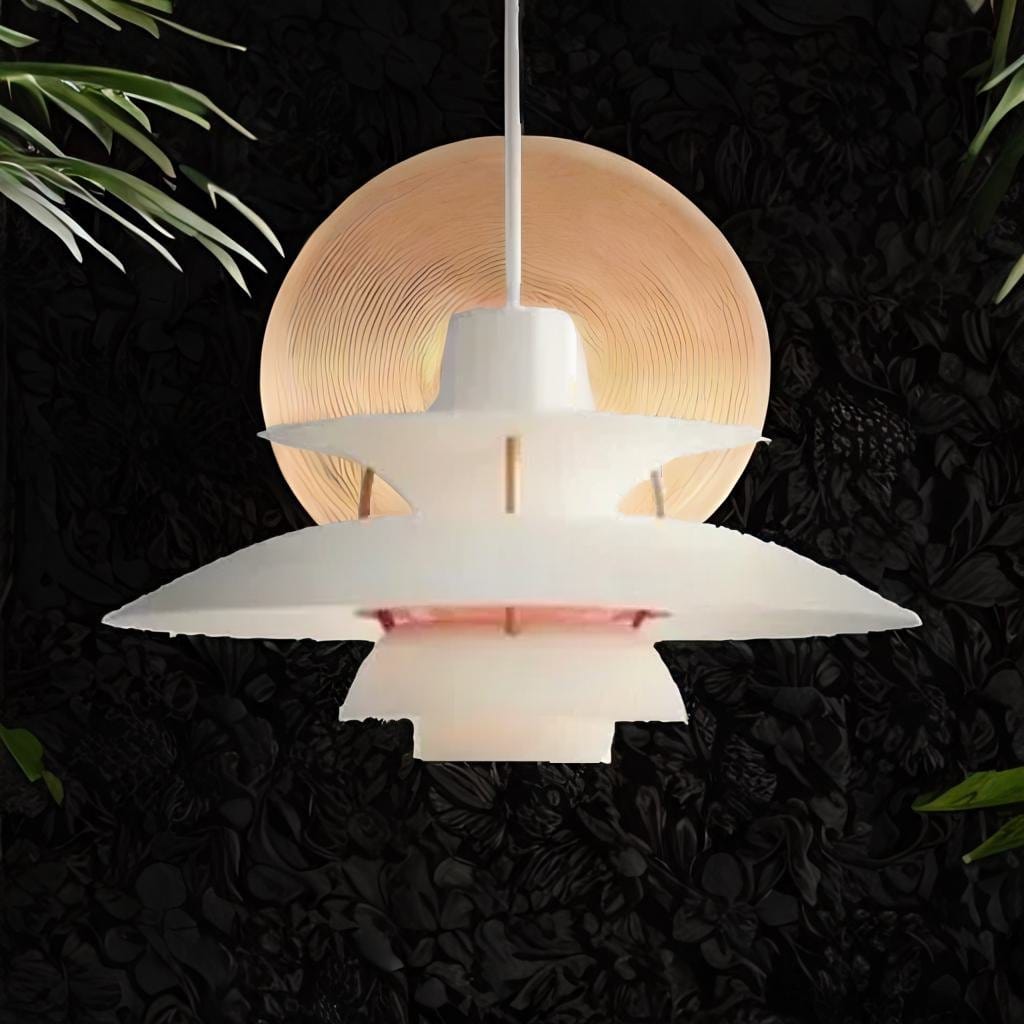 Grand / Couleur Froide Au Bonheur la Lampe