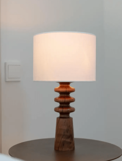 Lampe de Chevet Bois - Pureté Grand Au Bonheur la Lampe
