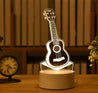 Lampe de Chevet Ronde Enfant - Veila Guitare Au Bonheur la Lampe