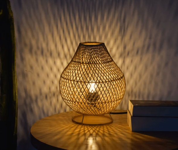 Lampe Artisanale Rotin - Brilladeau Au Bonheur la Lampe