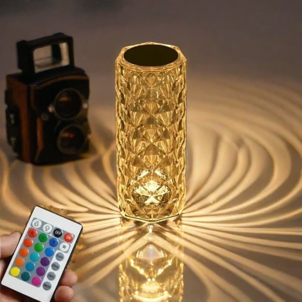 Lampe Cristal LED Originale - Cligni Au Bonheur la Lampe