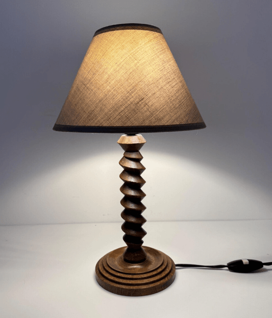 Lampe de chevet bois Artisanale - Socla Au Bonheur la Lampe