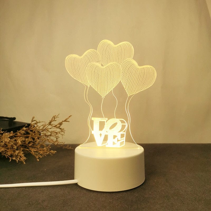 Lampe de Chevet Fille - Gamme Émojis Au Bonheur la Lampe