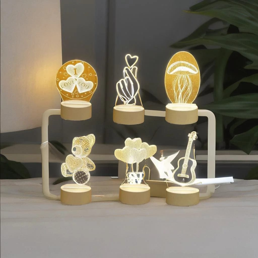 Lampe de Chevet Fille - Gamme Émojis Au Bonheur la Lampe