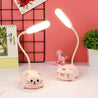 Lampe de Chevet Fille - Le Monde Rose Au Bonheur la Lampe