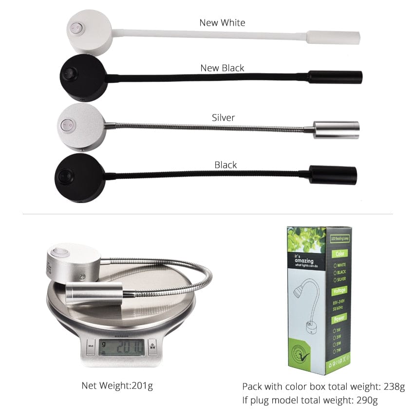 Lampe de Chevet Liseuse - Luminexis Au Bonheur la Lampe