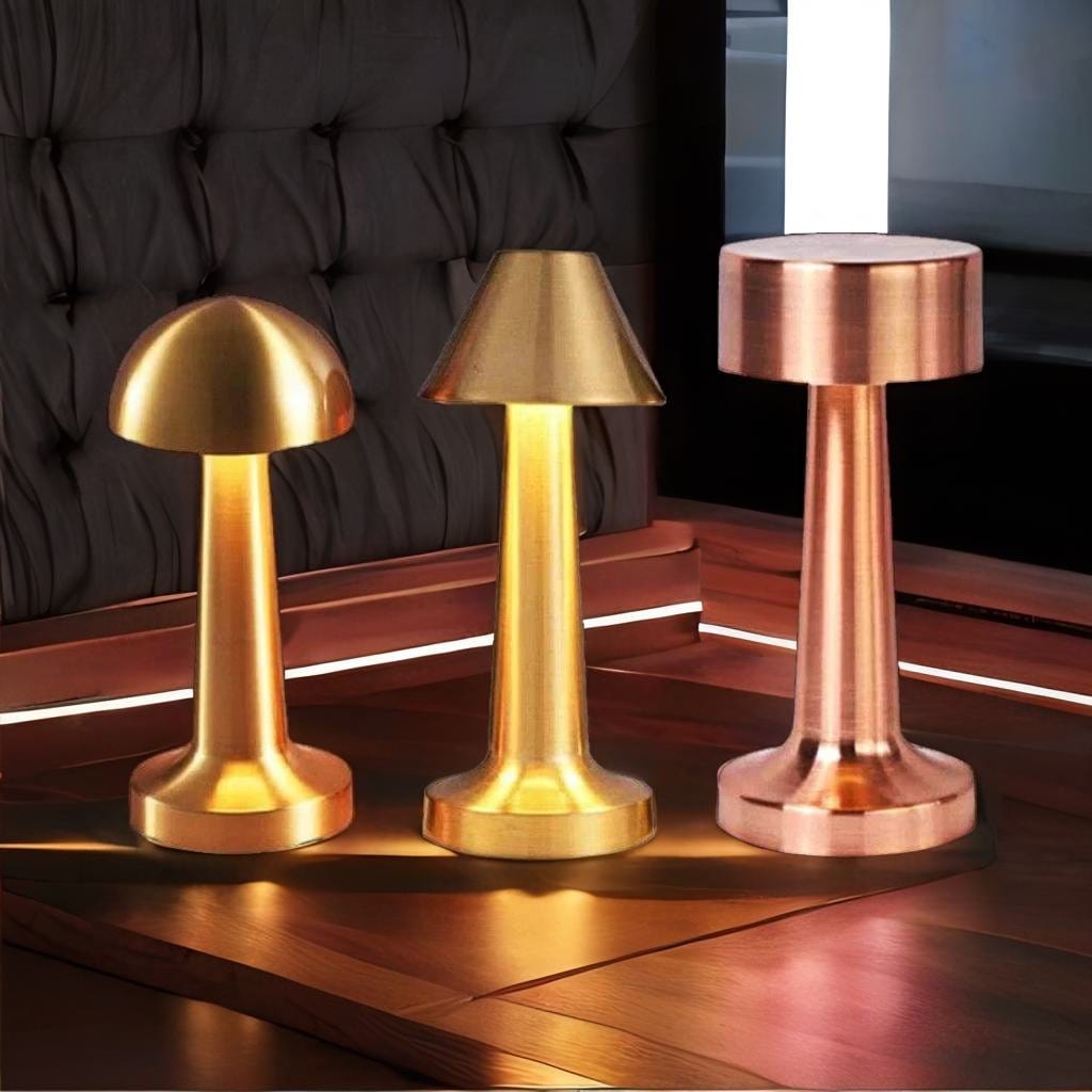 Lampe de Chevet Métal - Glamlumière Au Bonheur la Lampe