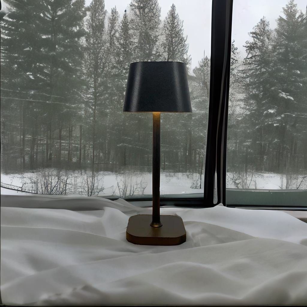 Lampe de Chevet Métal Design - Giamir Au Bonheur la Lampe