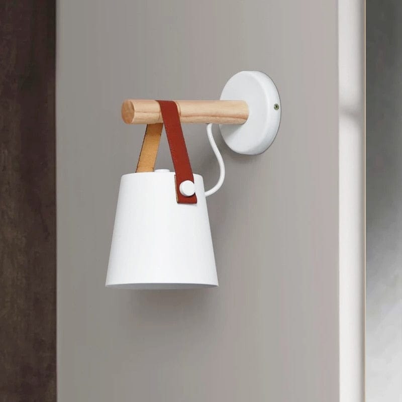 Lampe de Chevet Murale Bois - Brillomp Au Bonheur la Lampe